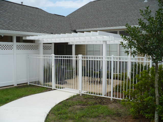 Aluminum Gate, pergola hollingsworth aluminum