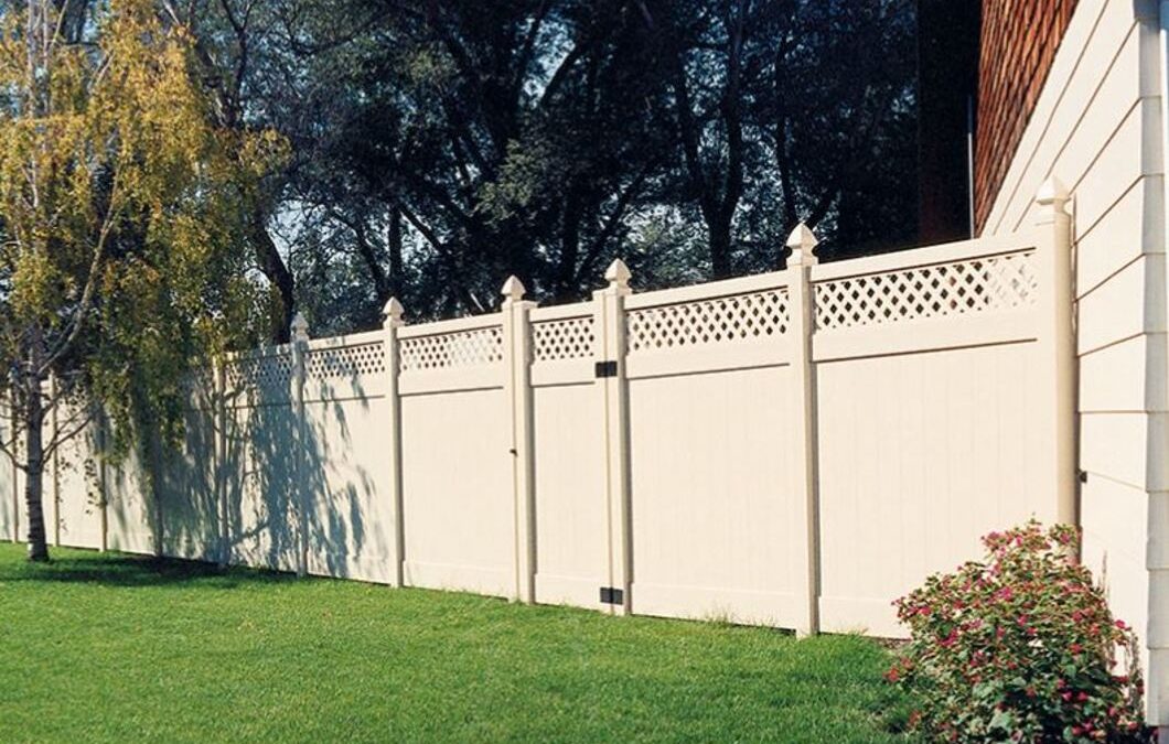 Commitment to Quality: Country Estate Fence's Promise, Almond 7ft Hollingsworth with Gate